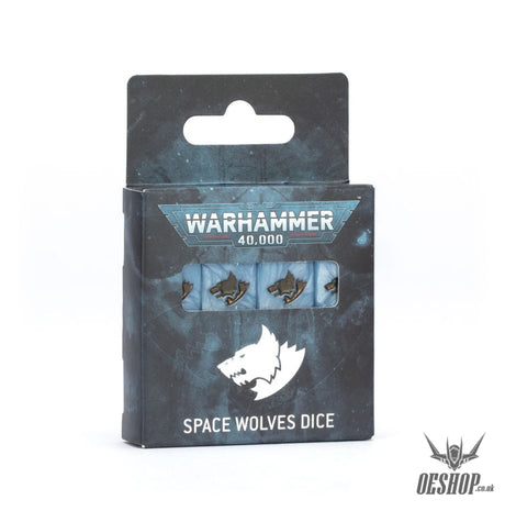 Warhammer 40,000 Space Wolves: Space Wolves Dice 53-27 Tabletop Wargame