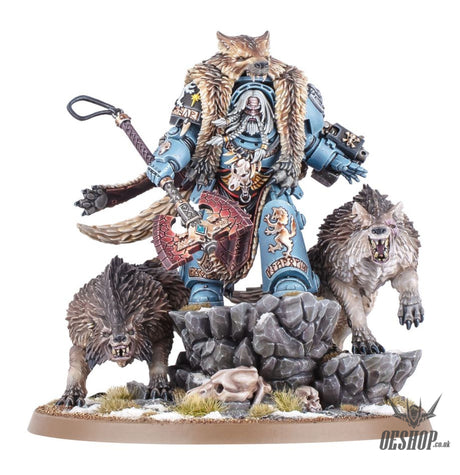 Warhammer 40,000 Space Wolves: Logan Grimnar 53-28 Tabletop Wargame