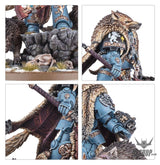 Warhammer 40,000 Space Wolves: Logan Grimnar 53-28 Tabletop Wargame