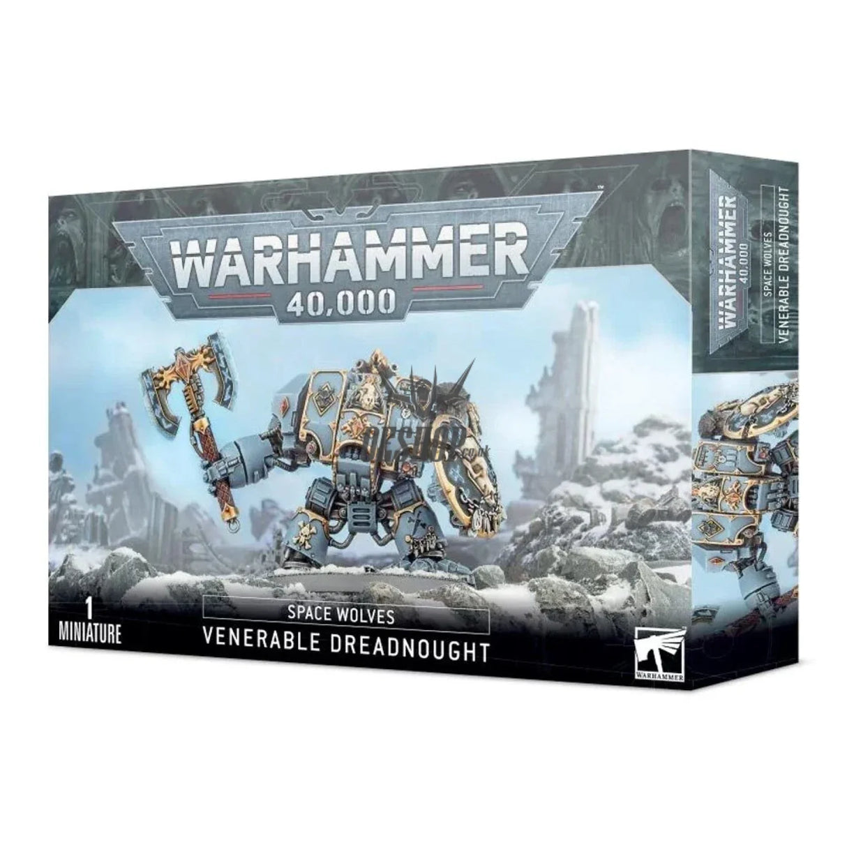 Warhammer 40,000 Space Wolves: Venerable Dreadnought 53-12 Tabletop Wargame
