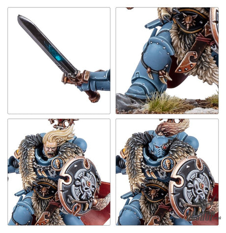 Warhammer 40,000 Space Wolves: Wolf Guard Battle Leader 53-31 Tabletop Wargame