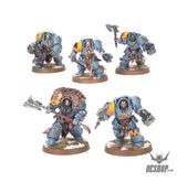 Warhammer 40,000 Space Wolves: Wolf Guard Terminators 53-36 Tabletop Wargame