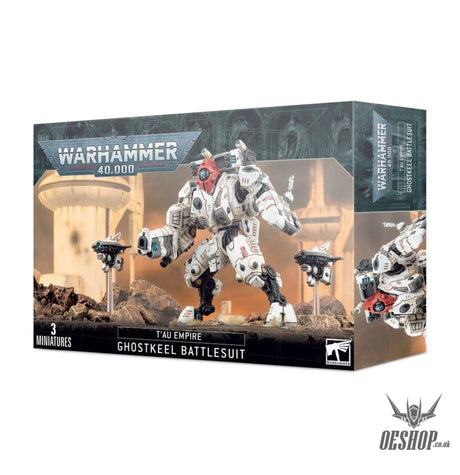 Warhammer 40,000 T’au Empire: Ghostkeel Battlesuit 56-20 Tabletop Wargame