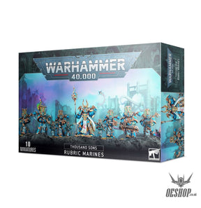 Warhammer 40,000 Thousand Sons: Rubric Marines 43-35 Tabletop Wargame