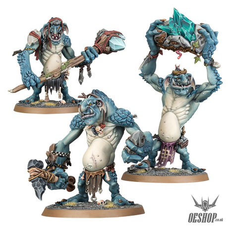 Warhammer Age Of Sigmar Gloomspite Gitz: Rockgut Troggoths 89-33 Tabletop Wargame