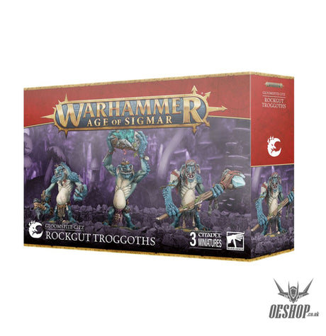 Warhammer Age Of Sigmar Gloomspite Gitz: Rockgut Troggoths 89-33 Tabletop Wargame