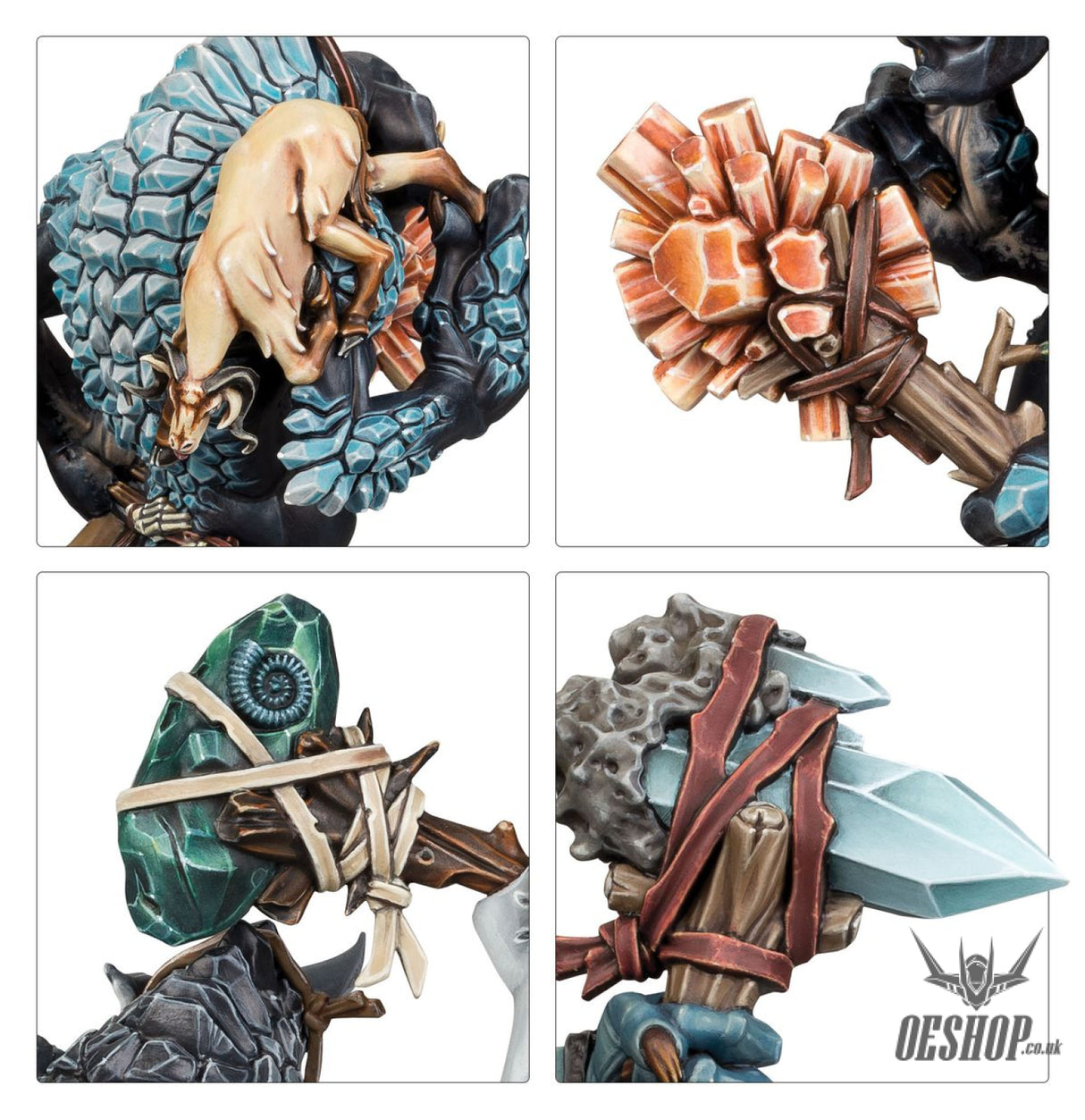 Warhammer Age Of Sigmar Gloomspite Gitz: Rockgut Troggoths 89-33 Tabletop Wargame