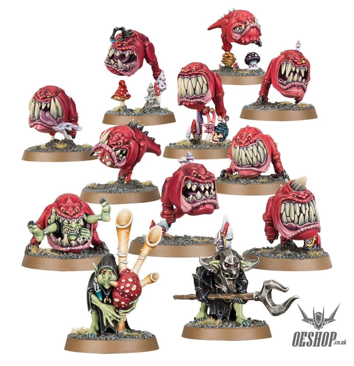 Warhammer Age Of Sigmar Gloomspite Gitz: Squig Herd 89-48 Tabletop Wargame
