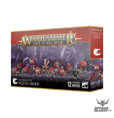 Warhammer Age Of Sigmar Gloomspite Gitz: Squig Herd 89-48 Tabletop Wargame