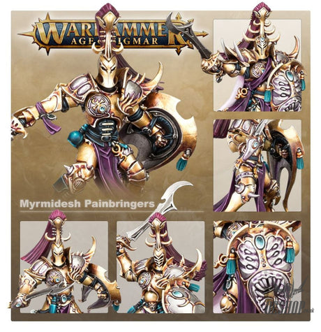 Warhammer Age Of Sigmar Hedonites of Slaanesh: Myrmidesh Painbringers 83-90 Tabletop Wargame