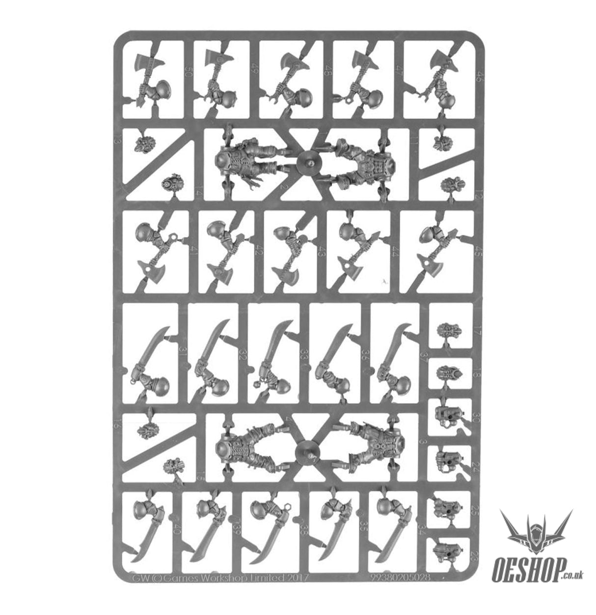 Warhammer Age Of Sigmar Kharadron Overlords: Arkanaut Company 84-35 Tabletop Wargame