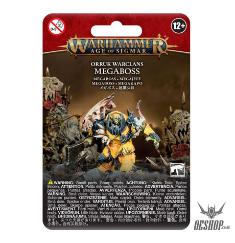 Warhammer Age Of Sigmar Orruk Warclans: Megaboss 89-26 Tabletop Wargame