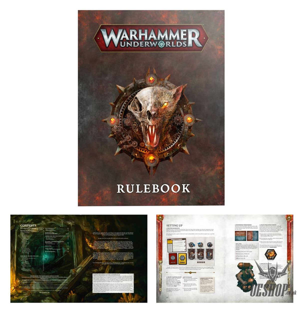 Warhammer Underworlds: Embergard (English) 34-001 Tabletop Wargame