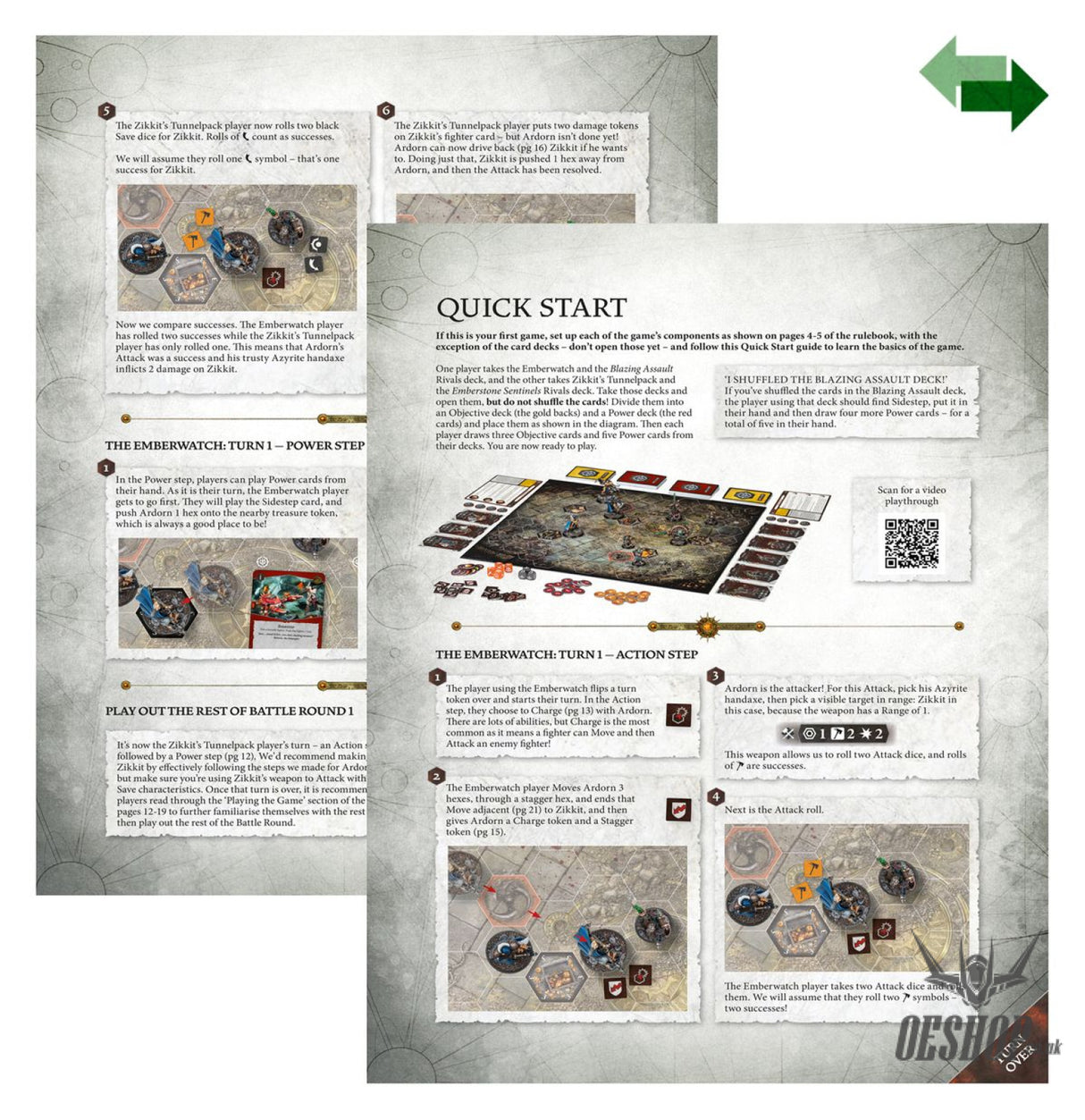 Warhammer Underworlds: Embergard (English) 34-001 Tabletop Wargame