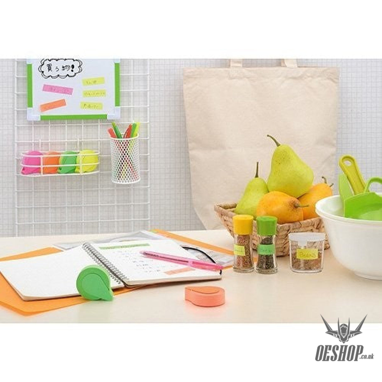 YAMATO Tape’n’Fusen Roll Tape Sticky Note Lemon YAMATO 3.99 OEShop