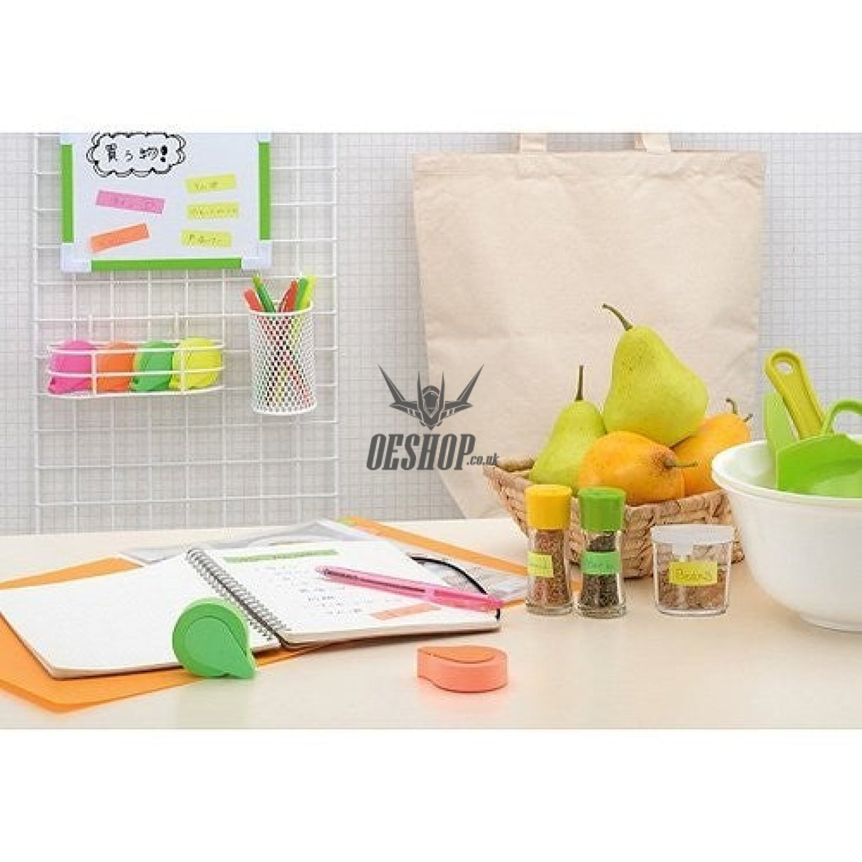 YAMATO Tape’n’Fusen Roll Tape Sticky Note Orange YAMATO 3.99 OEShop