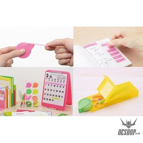YAMATO Tape’n’Fusen Roll Tape Sticky Note Rose YAMATO 3.99 OEShop