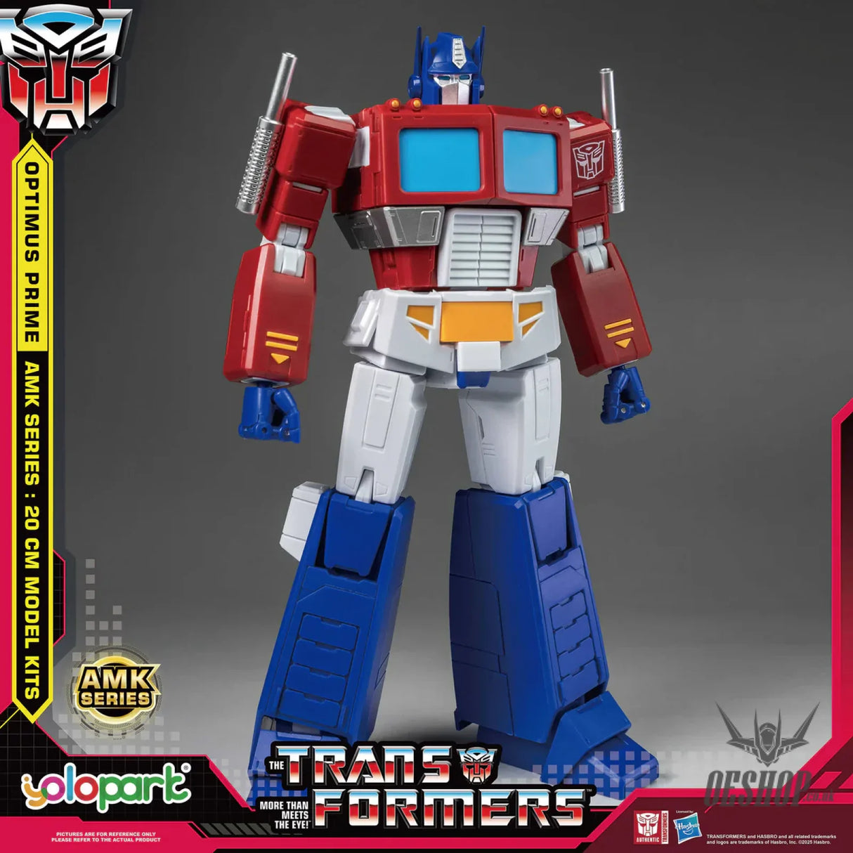Yolopark Transformers Genration One 20cm Optimus Prime Amk Model Kit Scale Model Kits