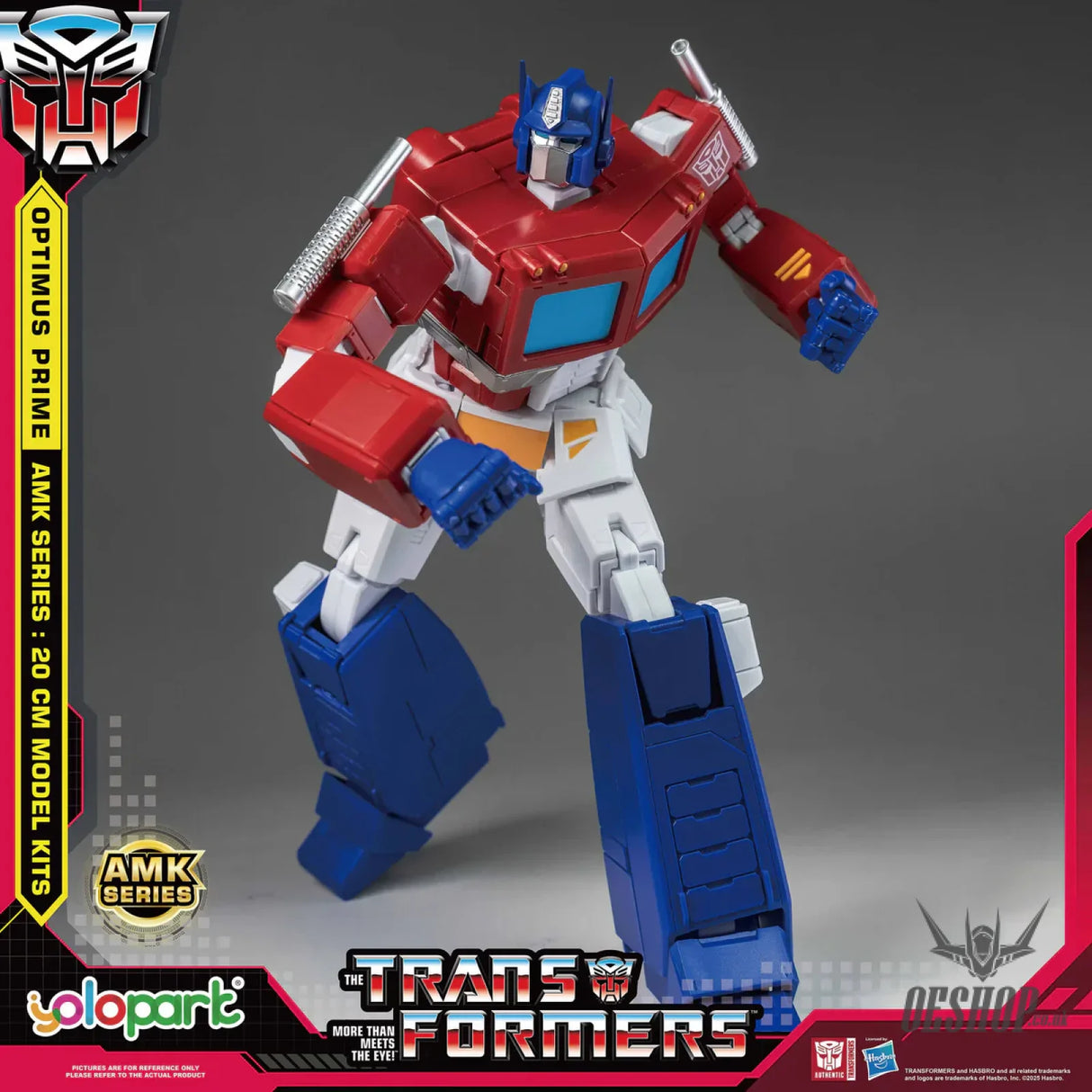 Yolopark Transformers Genration One 20cm Optimus Prime Amk Model Kit Scale Model Kits