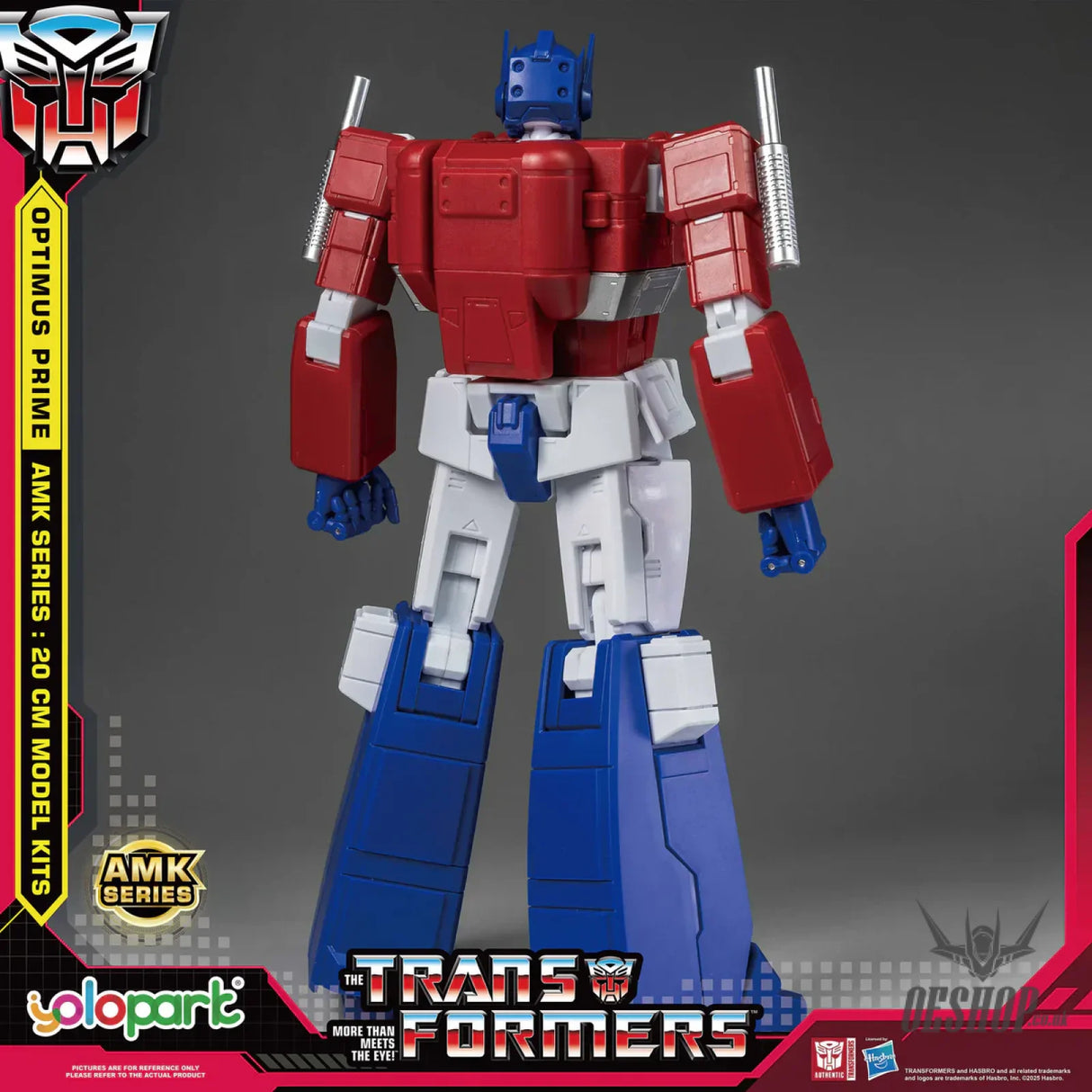 Yolopark Transformers Genration One 20cm Optimus Prime Amk Model Kit Scale Model Kits