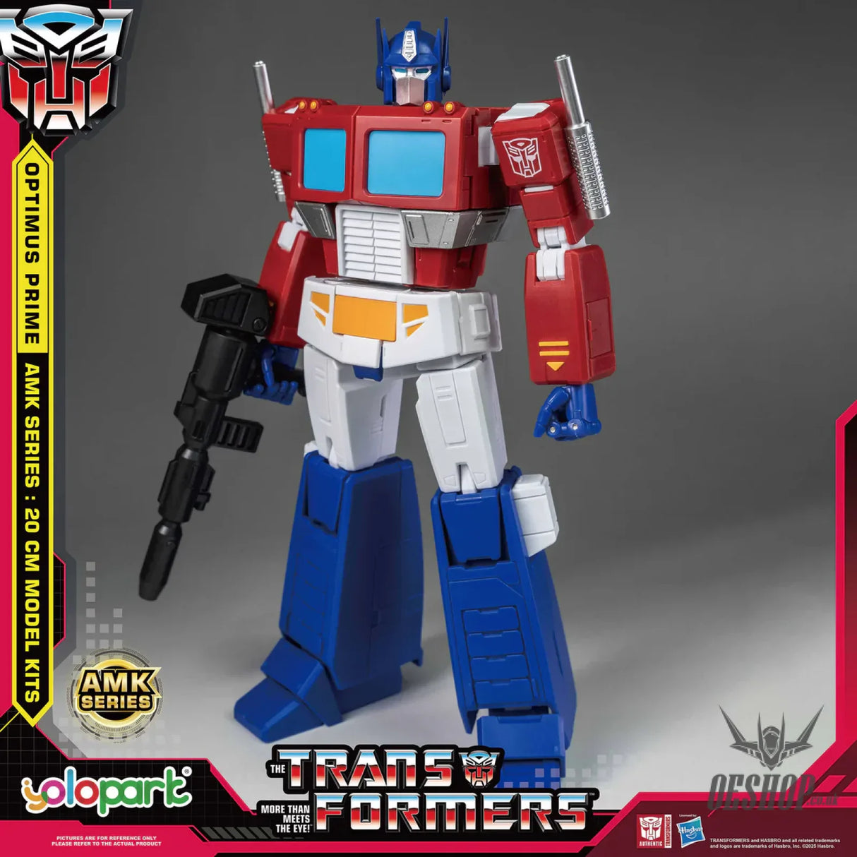 Yolopark Transformers Genration One 20cm Optimus Prime Amk Model Kit Scale Model Kits