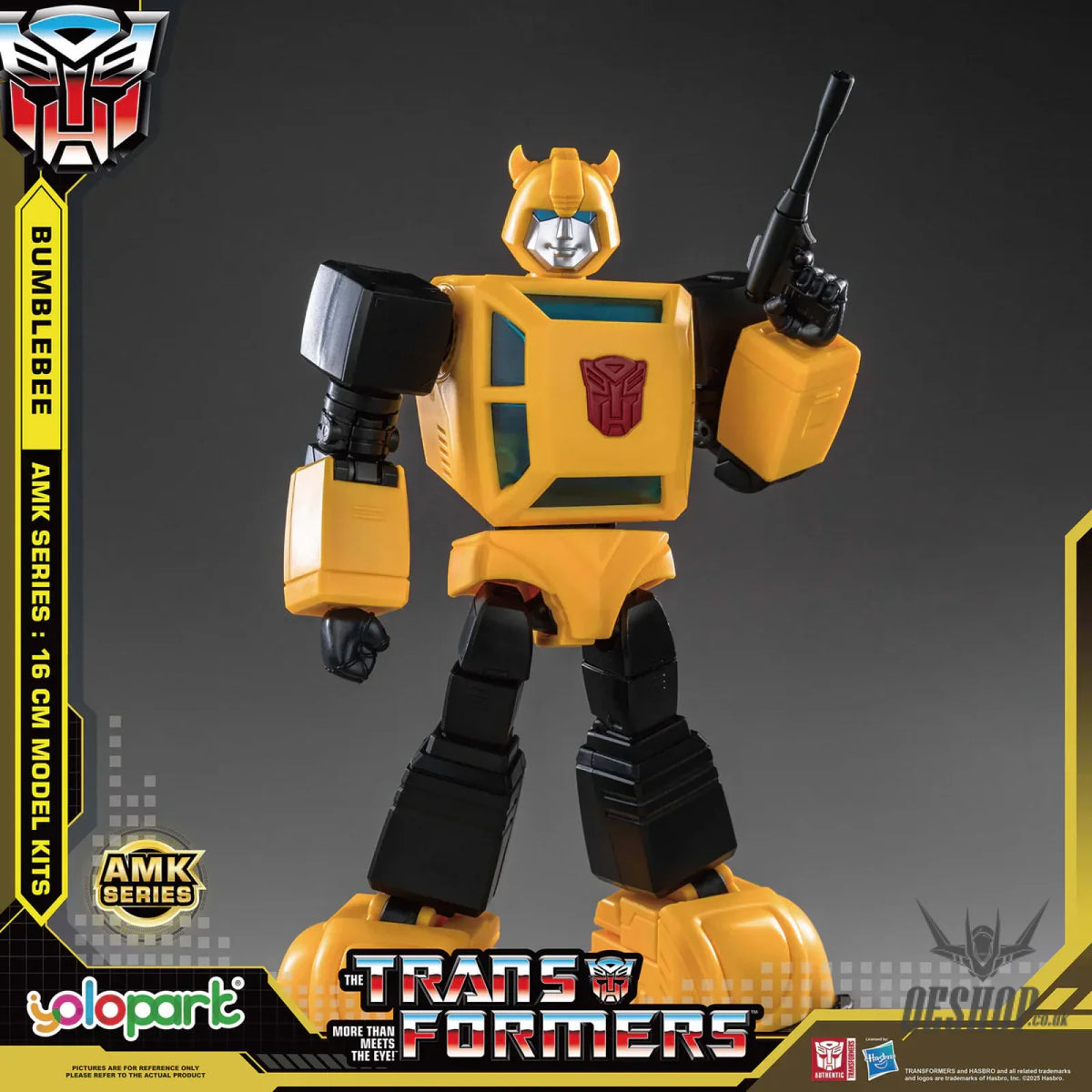 Fun Kit Transformers Yolopark Transformers Genration One Amk 16cm Bumblebee Model Kit – OEShop