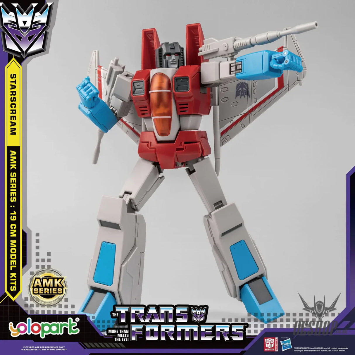 Yolopark Transformers Genration One Amk 19cm Starscream Model Kit Scale Model Kits