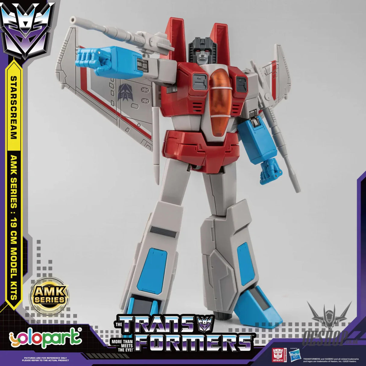 Yolopark Transformers Genration One Amk 19cm Starscream Model Kit Scale Model Kits