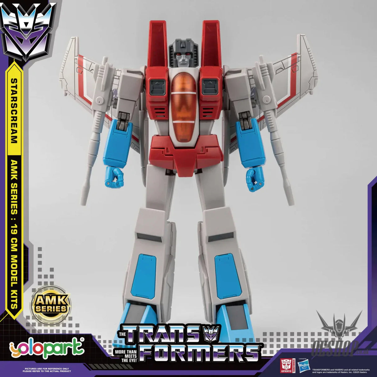 Yolopark Transformers Genration One Amk 19cm Starscream Model Kit Scale Model Kits