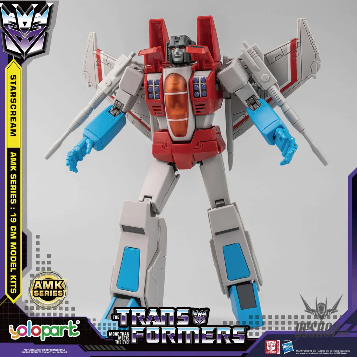 Yolopark Transformers Genration One Amk 19cm Starscream Model Kit Scale Model Kits