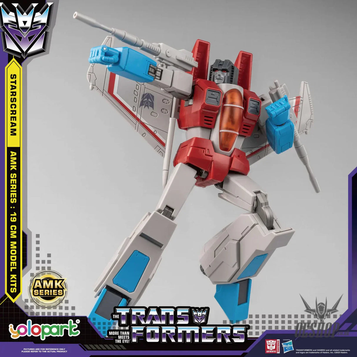 Yolopark Transformers Genration One Amk 19cm Starscream Model Kit Scale Model Kits