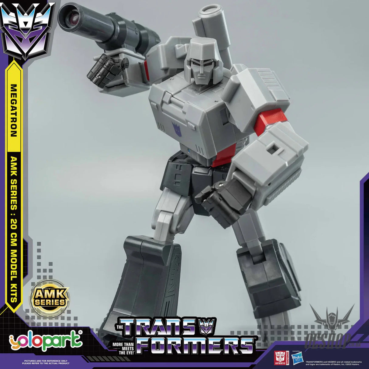 Yolopark Transformers Genration One Amk 20cm Megatron Model Kit Scale Model Kits