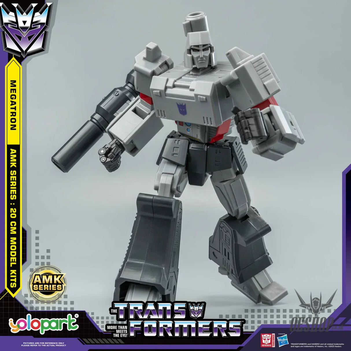 Yolopark Transformers Genration One Amk 20cm Megatron Model Kit Scale Model Kits