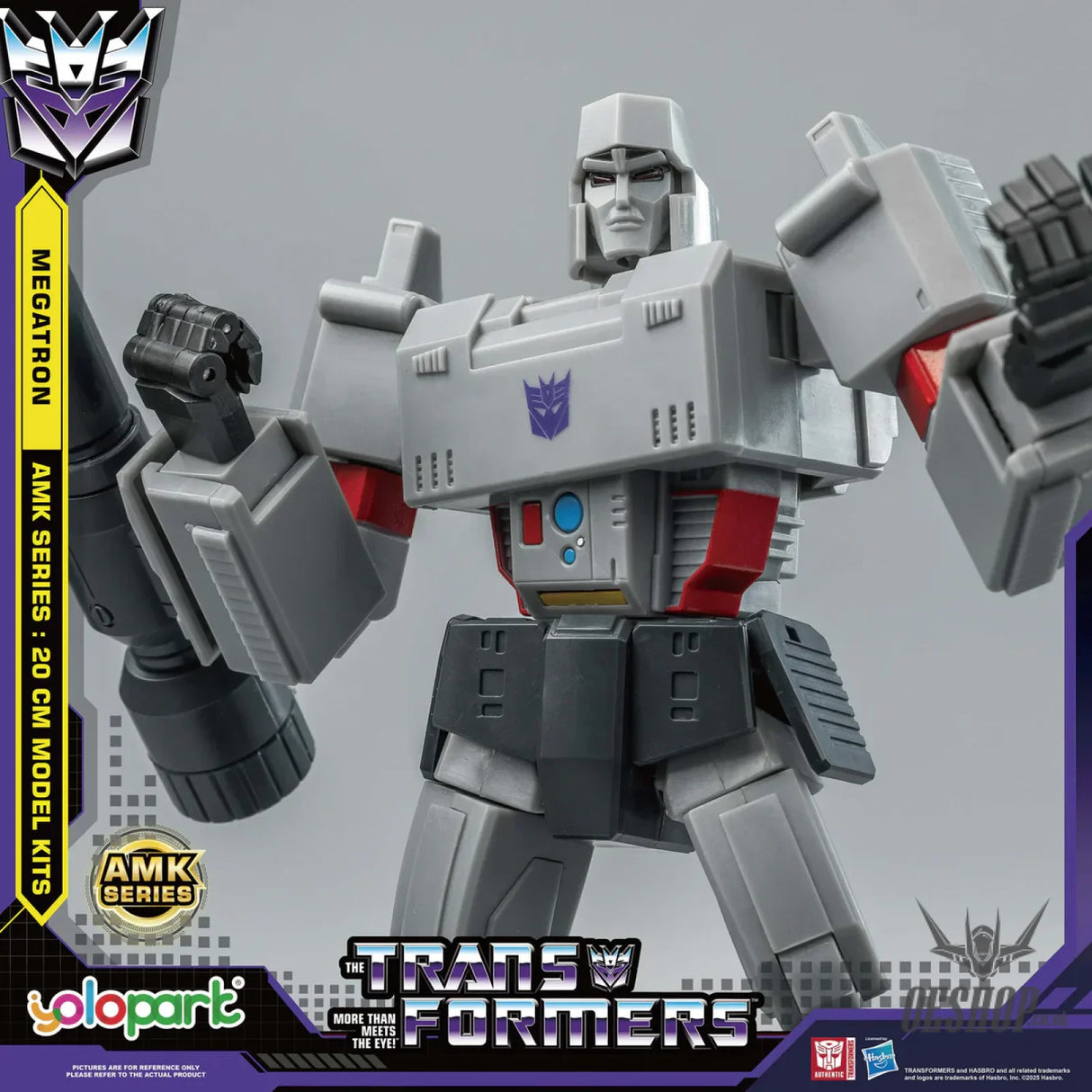 Yolopark Transformers Genration One Amk 20cm Megatron Model Kit Scale Model Kits