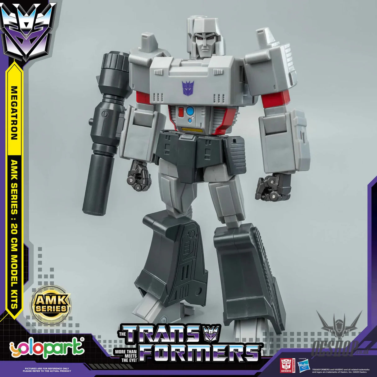 Yolopark Transformers Genration One Amk 20cm Megatron Model Kit Scale Model Kits