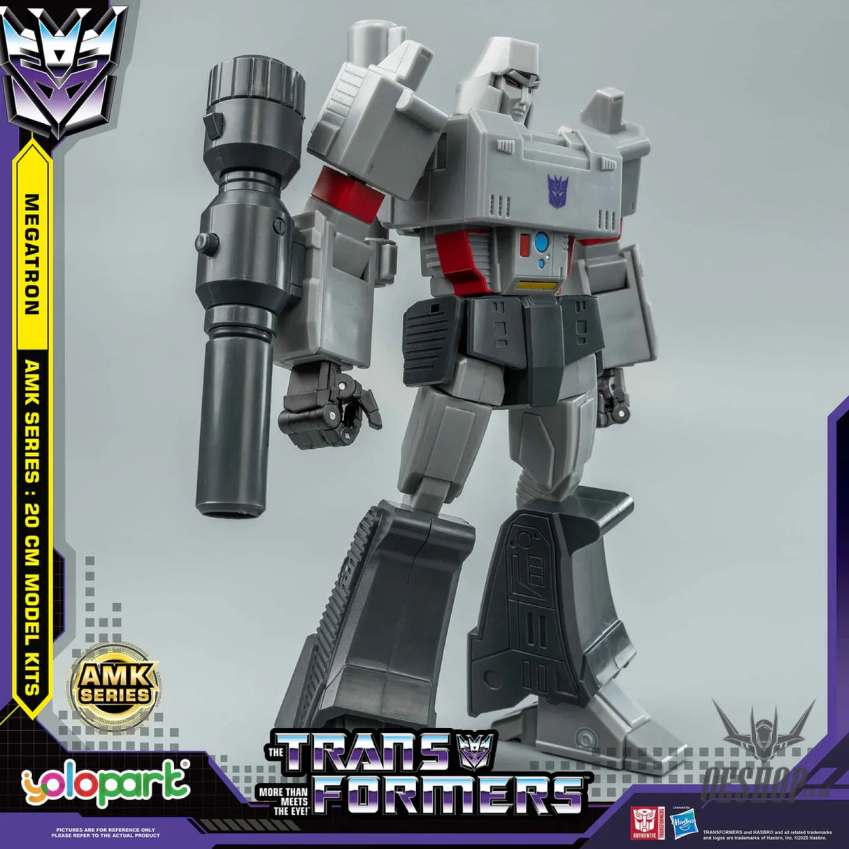 Yolopark Transformers Genration One Amk 20cm Megatron Model Kit Scale Model Kits