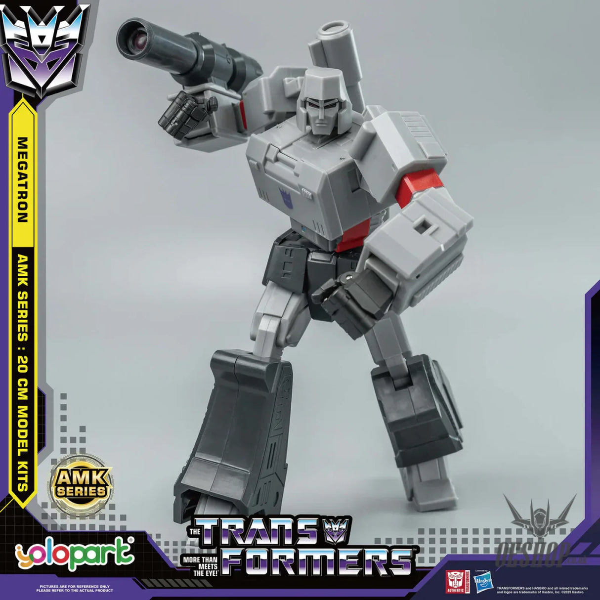 Yolopark Transformers Genration One Amk 20cm Megatron Model Kit Scale Model Kits