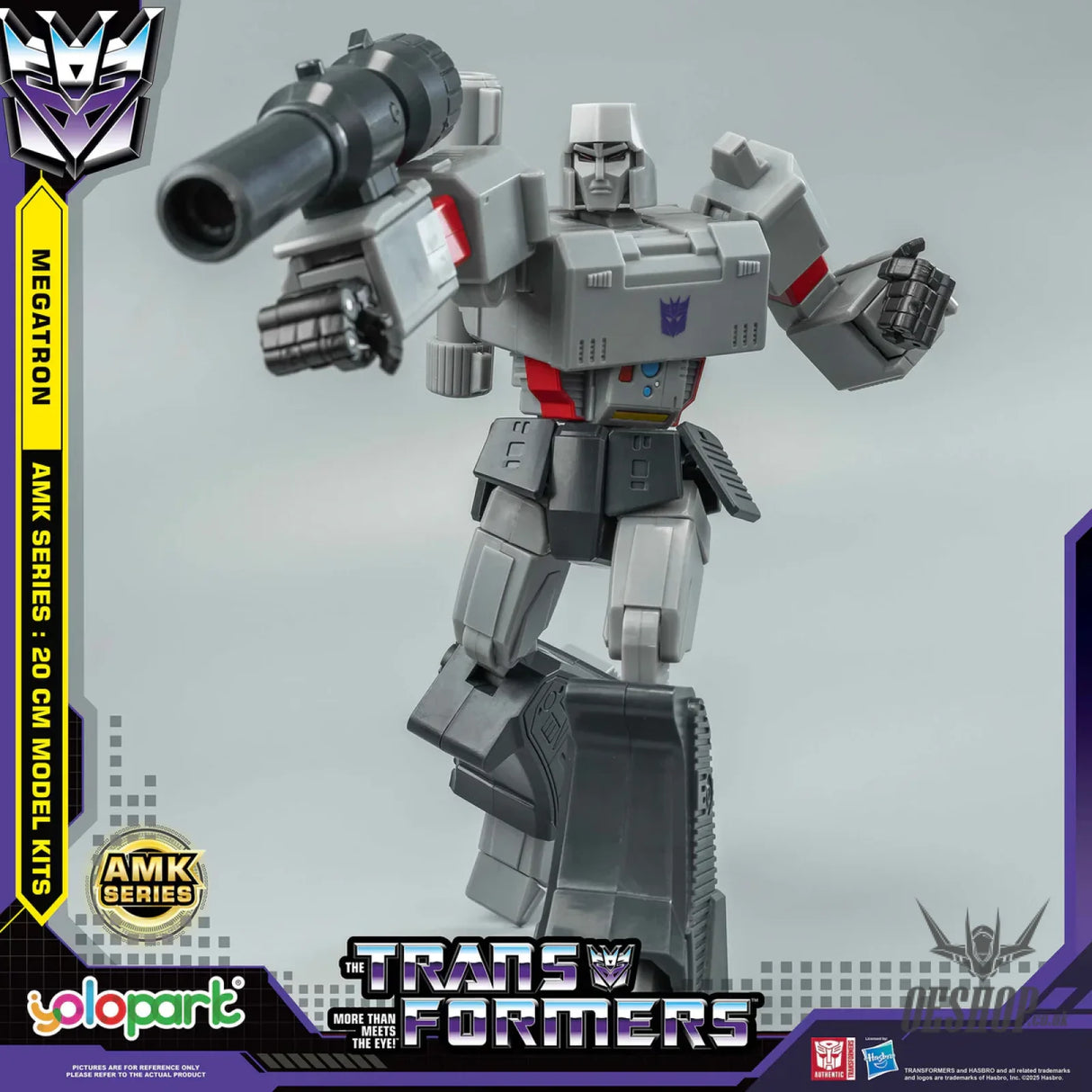 Yolopark Transformers Genration One Amk 20cm Megatron Model Kit Scale Model Kits