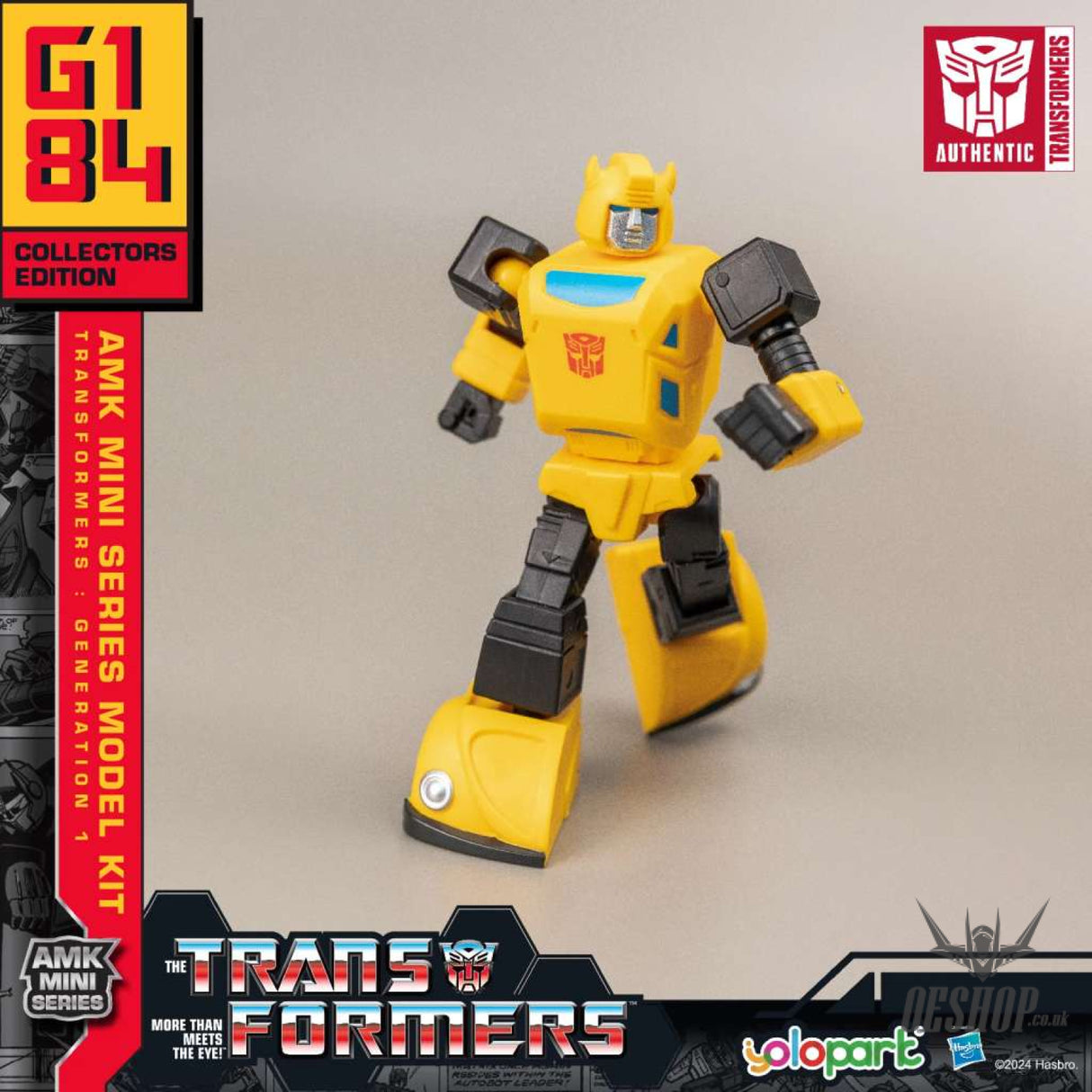 Yolopark Transformers Genration One Bumblebee Amk Mini Model Kit Scale Model Kits