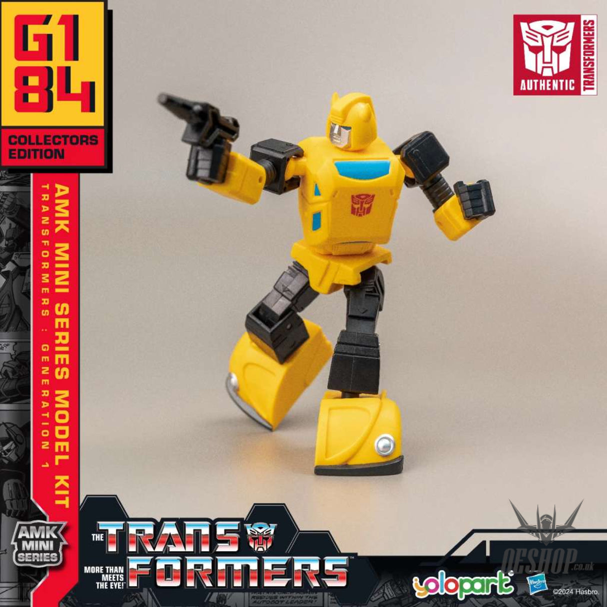 Yolopark Transformers Genration One Bumblebee Amk Mini Model Kit Scale Model Kits