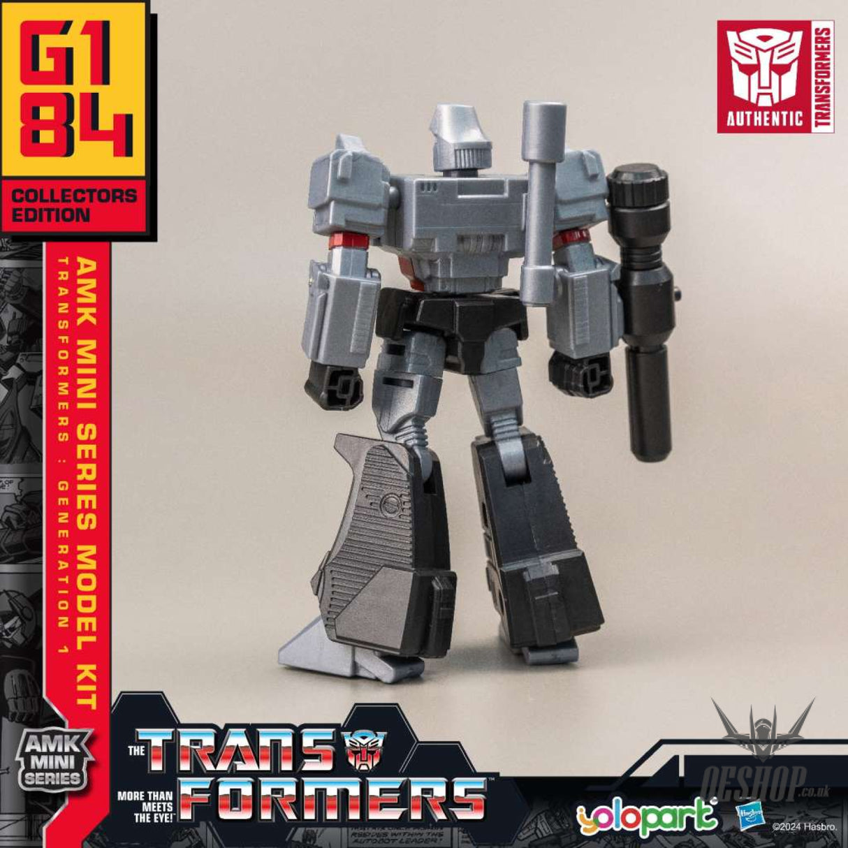 Yolopark Transformers Genration One Megatron Amk Mini Model Kit Scale Model Kits