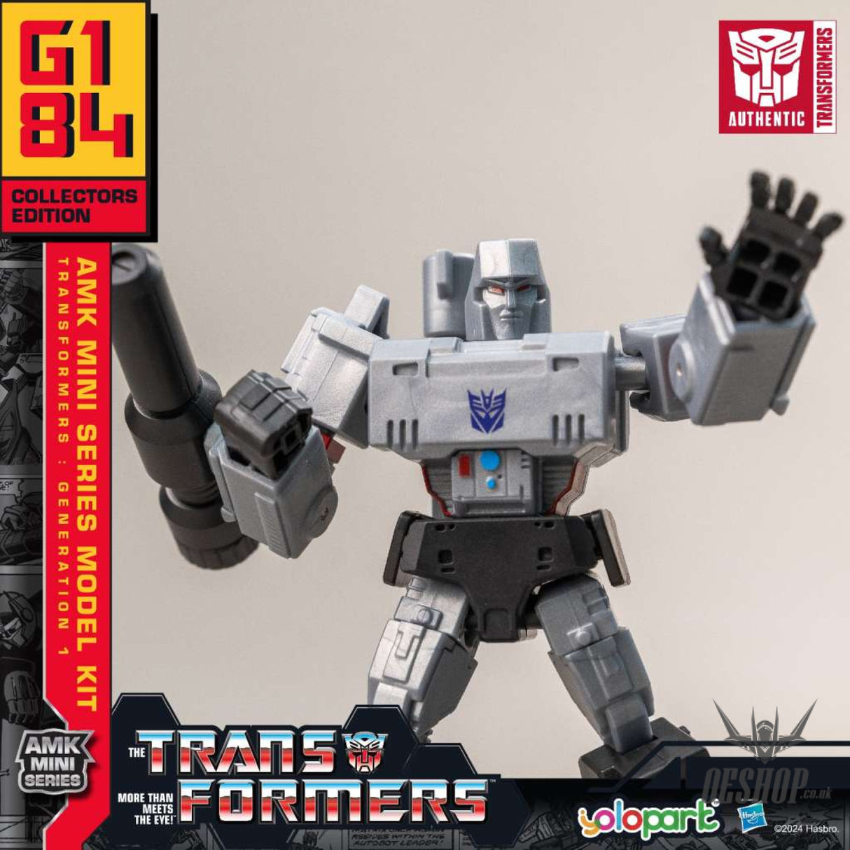 Yolopark Transformers Genration One Megatron Amk Mini Model Kit Scale Model Kits