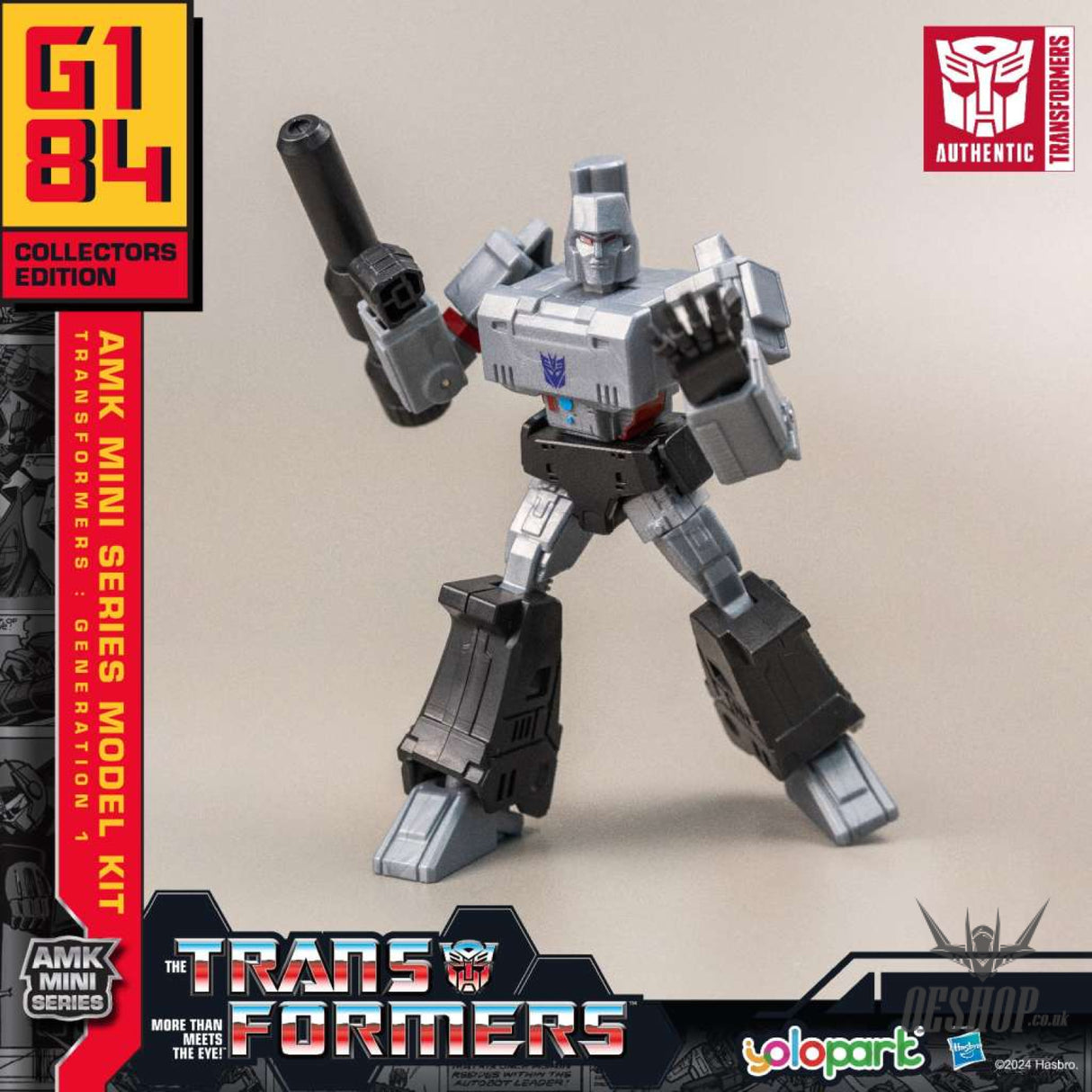 Yolopark Transformers Genration One Megatron Amk Mini Model Kit Scale Model Kits