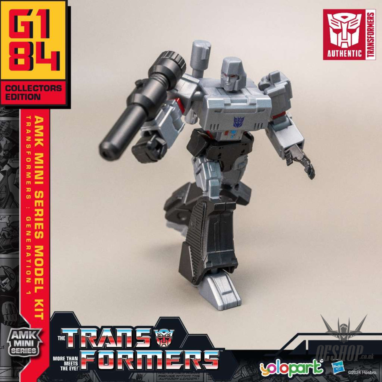 Yolopark Transformers Genration One Megatron Amk Mini Model Kit Scale Model Kits