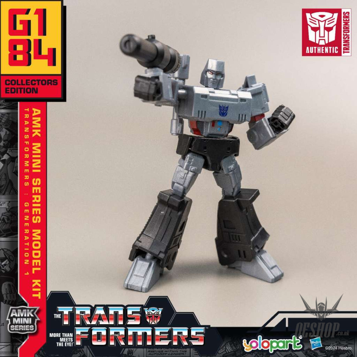 Yolopark Transformers Genration One Megatron Amk Mini Model Kit Scale Model Kits