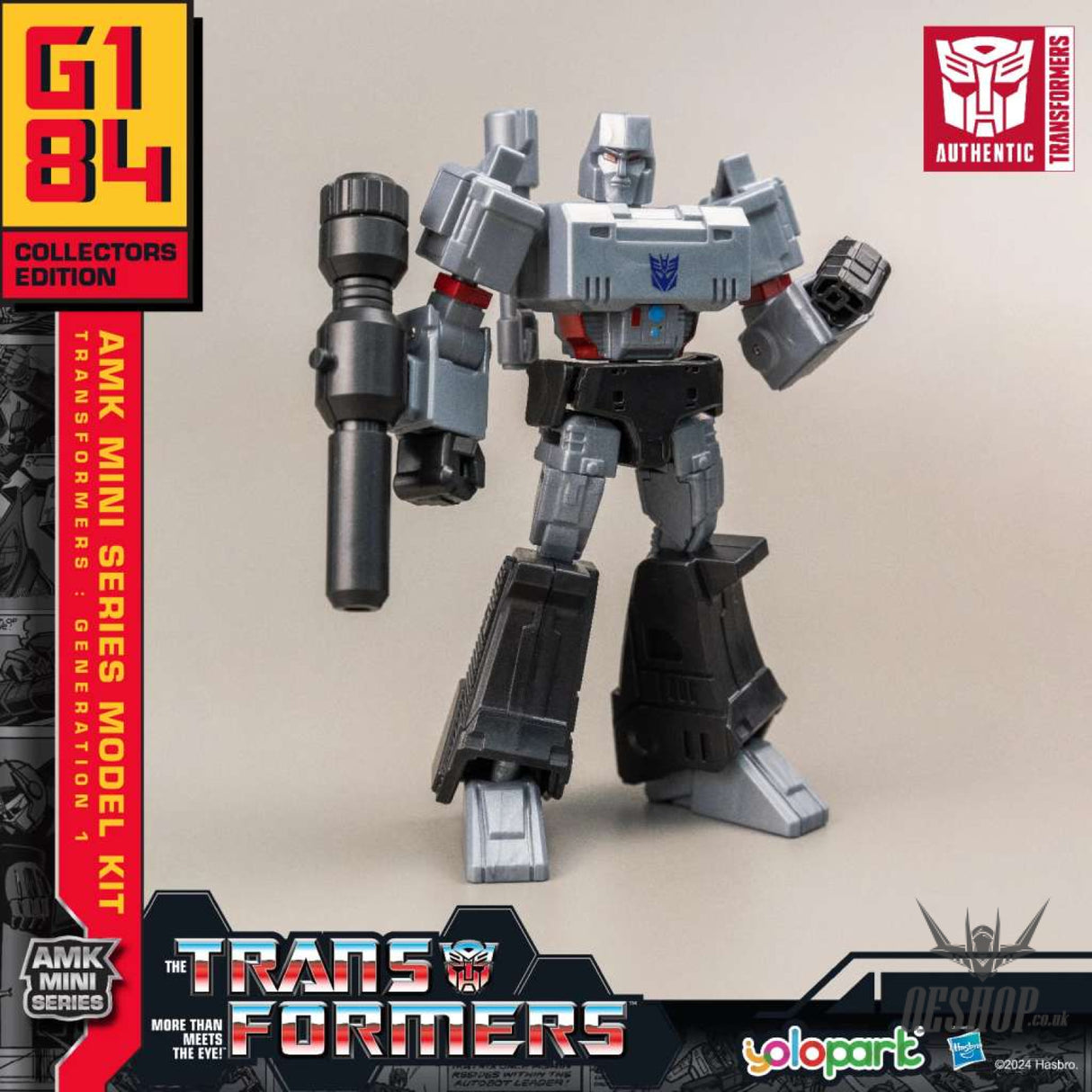 Yolopark Transformers Genration One Megatron Amk Mini Model Kit Scale Model Kits