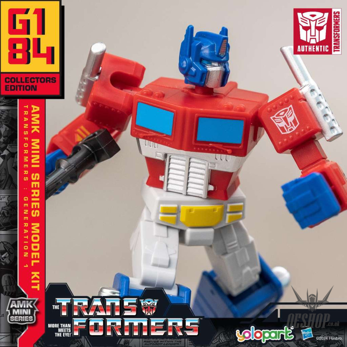Yolopark Transformers Genration One Optimus Prime Amk Mini Model Kit Scale Model Kits