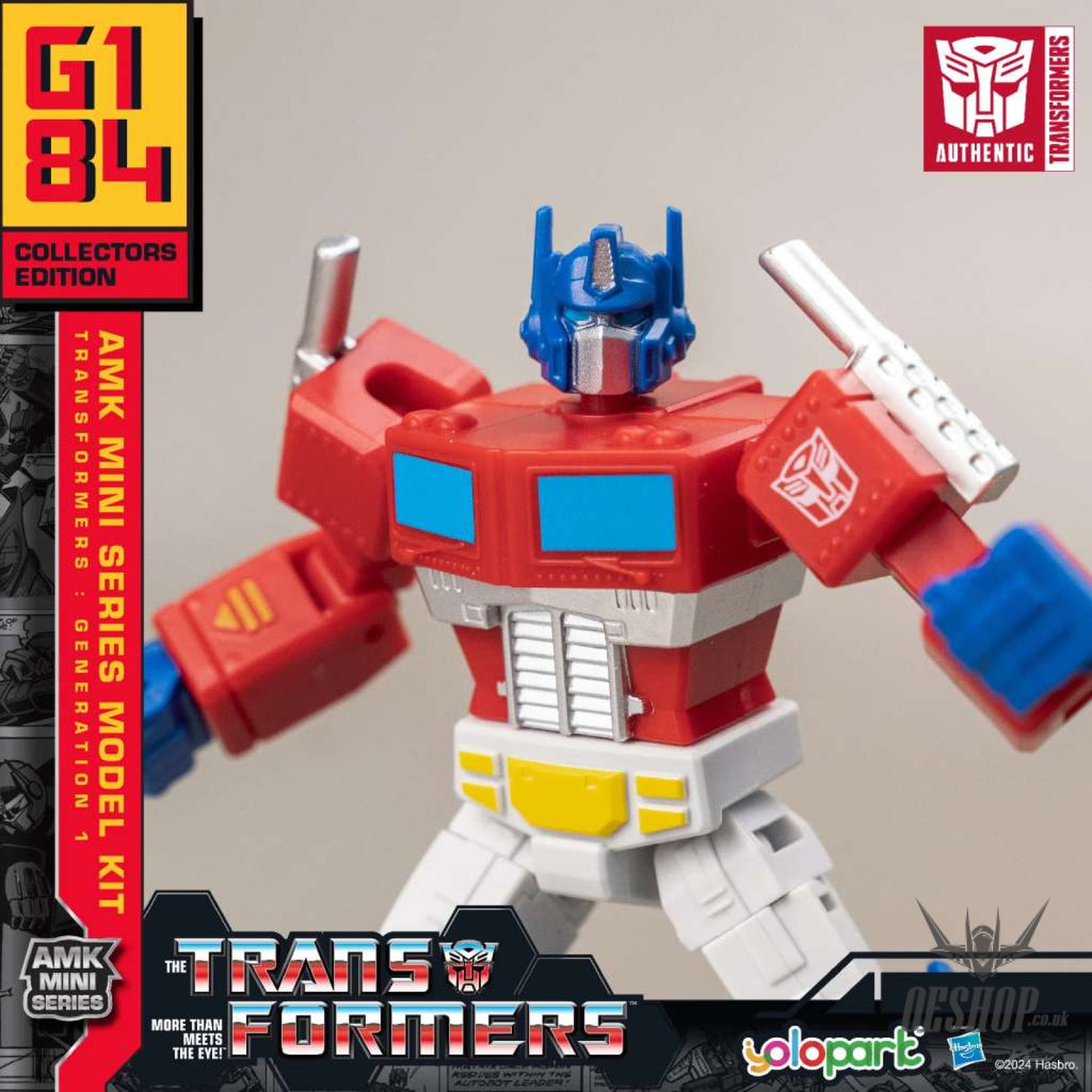 Yolopark Transformers Genration One Optimus Prime Amk Mini Model Kit Scale Model Kits