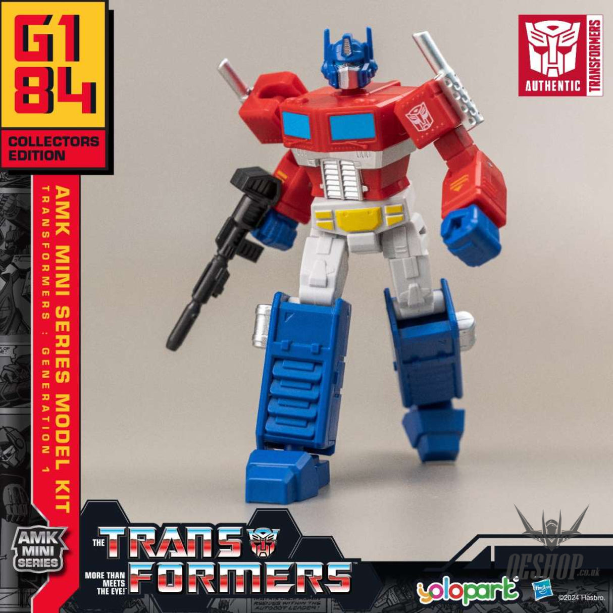 Yolopark Transformers Genration One Optimus Prime Amk Mini Model Kit Scale Model Kits