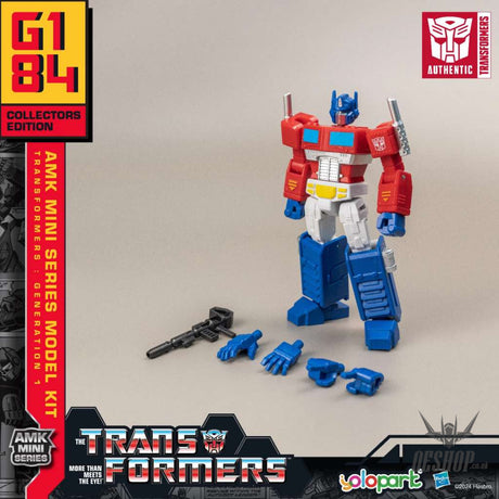 Yolopark Transformers Genration One Optimus Prime Amk Mini Model Kit Scale Model Kits